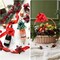 Christmas Pull Bows 24PCS Bows for Gift Baskets Wrapping Large 5” Wide Christmas Tree Bows for Present Wrap, 12 Multicolor Christmas Bows